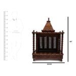 Solid Wood Free Standing Prayer Unit - Image 2
