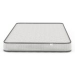 Single Colour White & Grey (Mattress Thickness : 4 Inches, Mattress Dimensions : 78 x 36 in) - Image 3