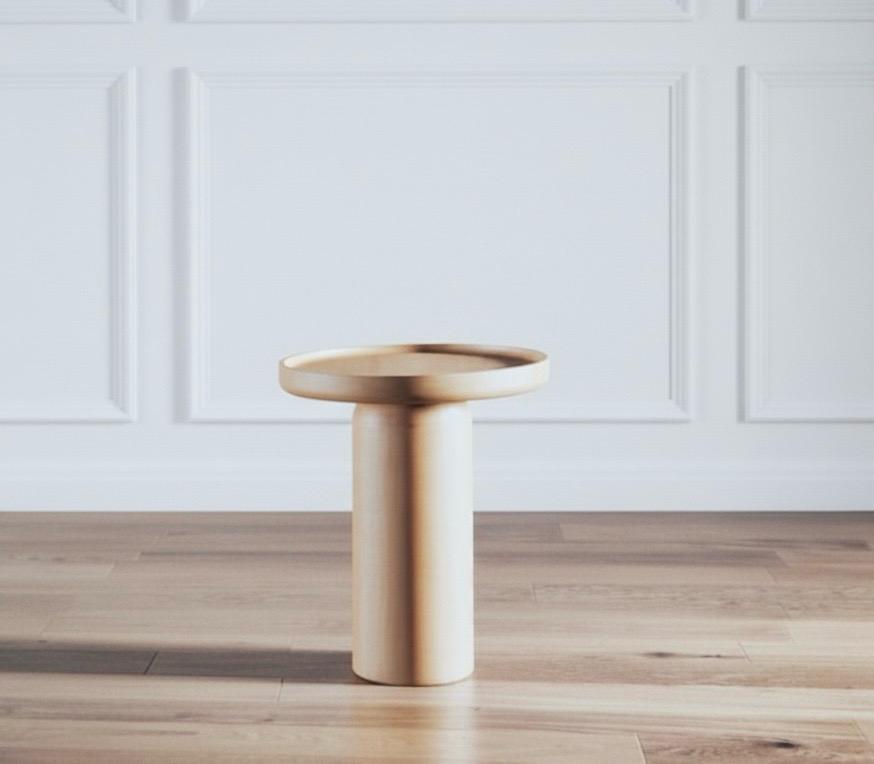 WhatsApp Image 2025-10-22 at 3.55.50 PM Round Top Side Table - Image 1