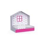 Engineered Wood Drawer Storage Bed in Grey Colour - Image 2