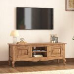 Tv Unit in Natural Teak finish