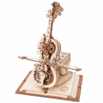 DIY 3D Wooden Puzzle With Music Box & Light - Image 3