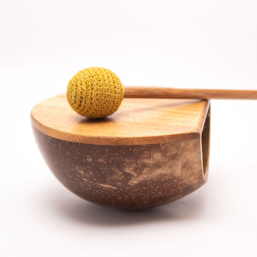 coco-drum-with-stick-handmade-coconut-shell-musical-toy-egm04-egai-3808440 Coco Drum With Stick Handmade Coconut Shell Musical Toy - Image 1