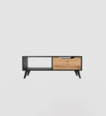 Coffee Table In Black And Oak Colour - Image 2