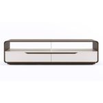 Engineering Wood Free Standing TV Unit in White Finish - Image 2