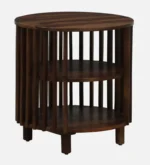 Sheesham Wood End Table In Provincial Teak Finish - Image 2