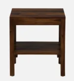 Sheesham Wood End Table In Provincial Teak Finish - Image 2