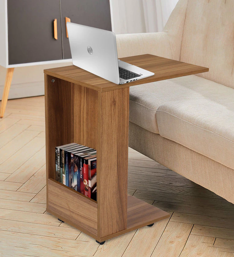 hyoko-c-shape-table-in-lyon-walnut-finish-hyoko-c-shape-table-in-lyon-walnut-finish-2vtcjf (1) C Shaped Table In Lyon Walnut Finish - Image 1