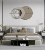 Modern Deer Metal Wall Art Decor For Living Room - Image 4