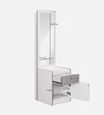 Dressing Unit in White Finish - Image 3