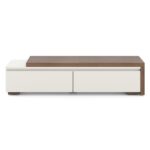 Engineered Wood 75 Inch TV Unit in Danish Walnut Finish - Image 2
