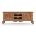 Tv Unit in Natural Teak finish - Image 2