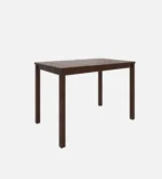 4 Seater Dining Set in Dark Teak Finish - Image 2