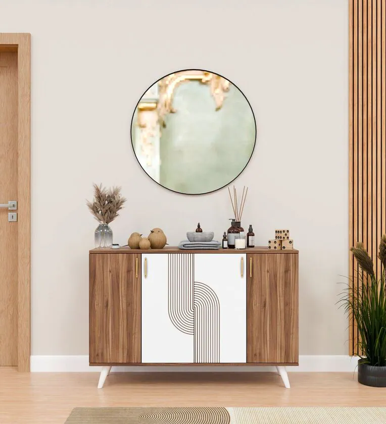 tigris--sideboard-in-noce-lyon---white-finish-tigris--sideboard-in-noce-lyon---white-finish-8yvr4t Sideboard & White Finish - Image 1
