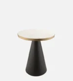 End Table In Black & Gold Colour - Image 2